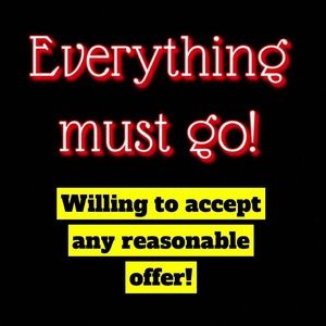 OFFER NOW! I am willing to accept any reasonable offer!